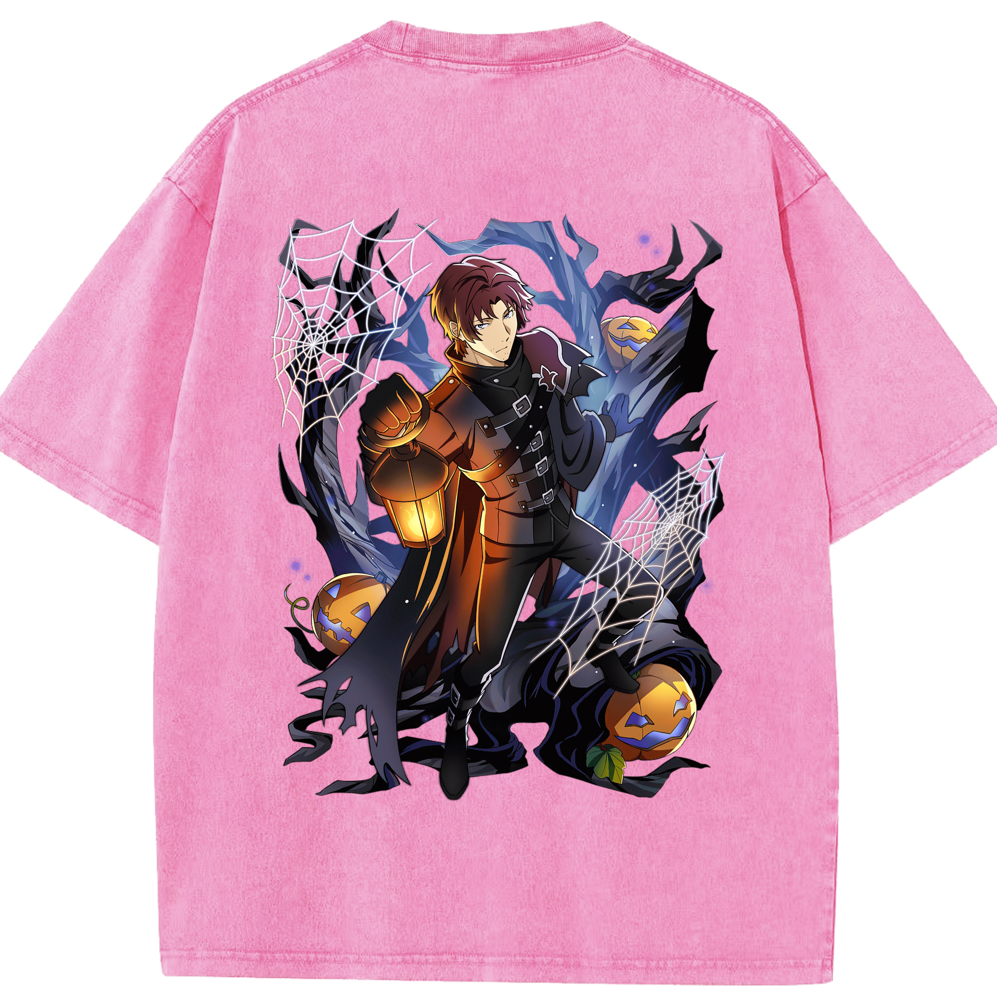 （画像用） 文豪ストレイドッグス Bungo Stray Dogs 綿100% ヴィンテージ風 半袖Tシャツ（背面プリント）